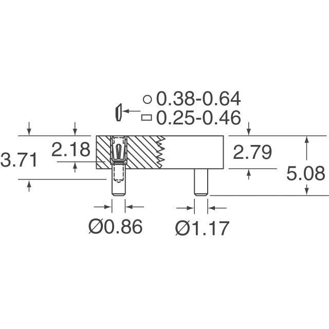 917-43-103-41-001000 Mill-Max Manufacturing Corp.  IC-Sockel